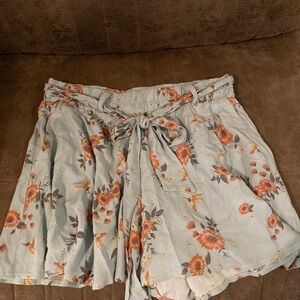 Floral shorts